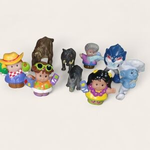 Colorful Kids Toy Figures Set
